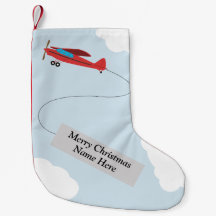Personalised Aviation Christmas Stocking