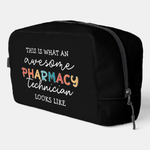 Personalised Awesome Pharmacy Technician Dopp Kit