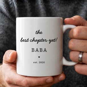 Personalised Baba Mug Best Chapter Yet
