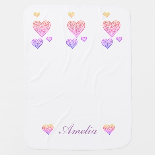 Download Personalised baby blanket with your baby's name | Zazzle ...