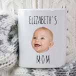 Personalised Baby Face Photo Dad Mum Birthday Gift Mug<br><div class="desc">Personalised Baby Face Photo Dad Mum Birthday Gift Mug</div>