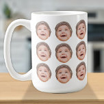 Personalised Baby Face Photos Cute Coffee Mug<br><div class="desc">The background needs to be transparent. Make sure the photo is cropped tightly to the object/face. If you have any problem cropping your photo, i can do it for you. Before placing an order, you have to send your photo to my message or email at ayokholid@gmail.com, and i will send...</div>