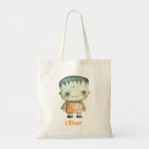 Personalised Baby Frankenstein Trick or Treat Bag