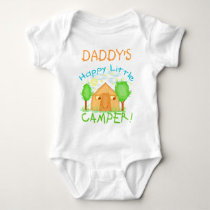Personalised Baby / Kids Camping T-Shirt Baby Bodysuit