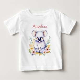 Personalised Baby Koala Bear  T-Shirt