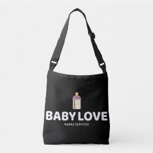 Personalised Baby Love Nanny Work Bag
