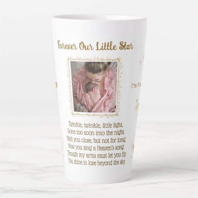 Personalised Baby Memorial Keepsake Mug (Front)