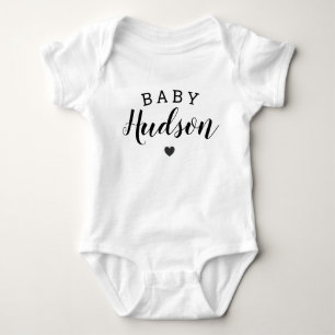 Personalised Baby Name Announcement Bodysuit
