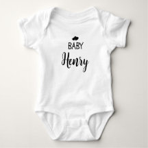 Personalised baby name bodysuit