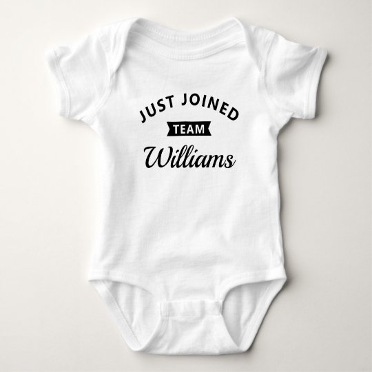 Personalised Baby Name Just Joined Team Baby Bodysuit
