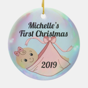 Personalised Baby’s First Christmas Ornament