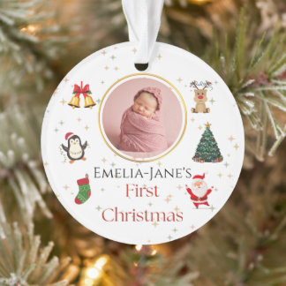 Personalised Baby’s First Christmas Ornament