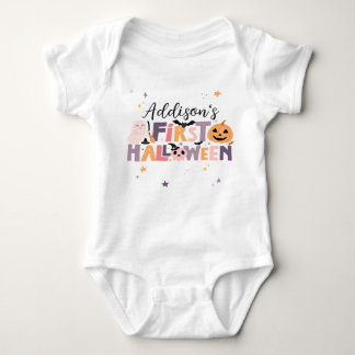 Personalised Baby’s First Halloween Bodysuit 