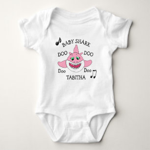 Personalised Baby Shark Baby's Baby Bodysuit