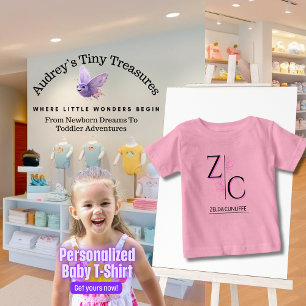 Personalised Baby Short Sleeve T-Shirt