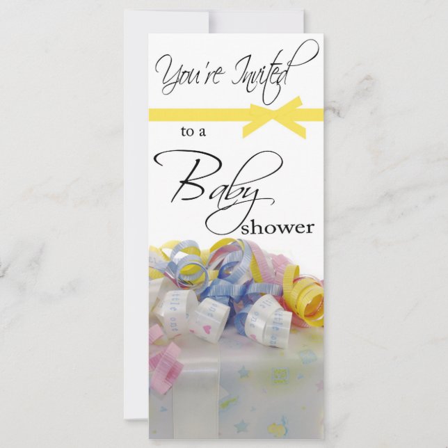 Personalised Baby Shower Invitation (Front)