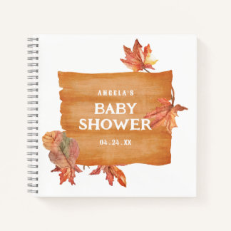 Personalised Baby Shower Notebook
