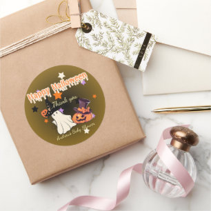 Personalised Baby Shower Thank You Sticker