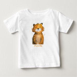 Personalised Baby Tiger Tee