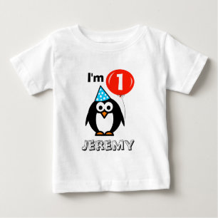 Personalised babys 1st Birthday party shirt