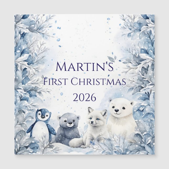 Personalised Baby's First Christmas (Front)