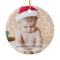 Personalised Babys First Christmas Photo Name Year