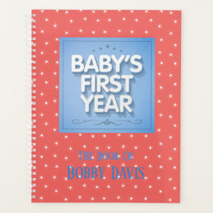 Personalised Baby's First Year Planner