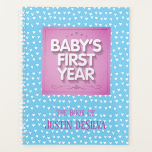 Personalised Baby's First Year Planner
