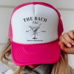 Personalised Bach Club Bachelorette Party Favours Trucker Hat