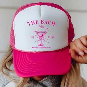 Personalised Bach Club Bachelorette Party Favours Trucker Hat