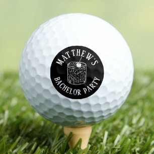 Personalised Bachelor Party Golf Balls