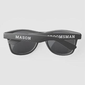 Personalised Bachelor Party Groomsman Sunglasses