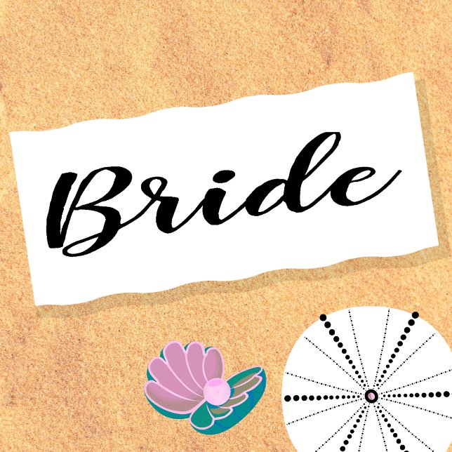 Personalised Bachelorette Bride Beach Towel (Creator Uploaded)