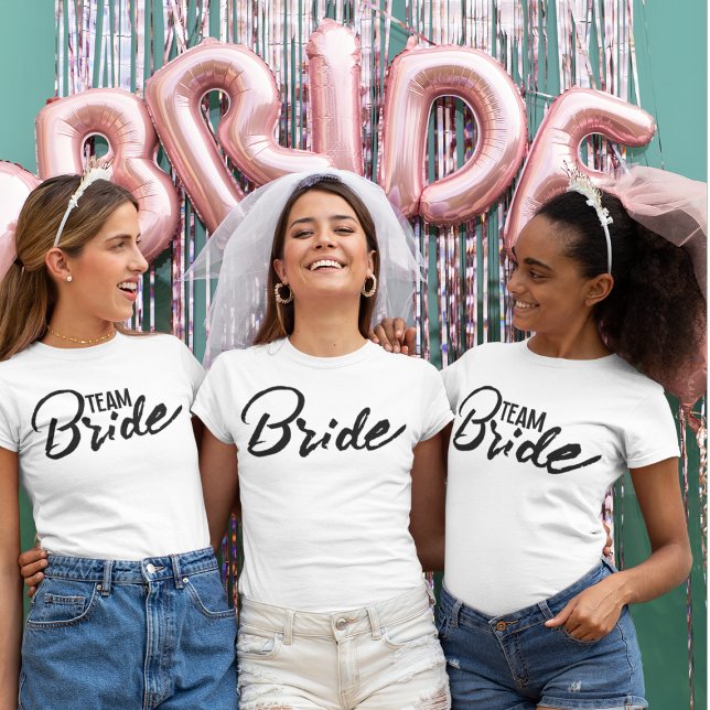 Personalised Bachelorette Bridesmaids Party Group T-Shirt (Creator Uploaded)