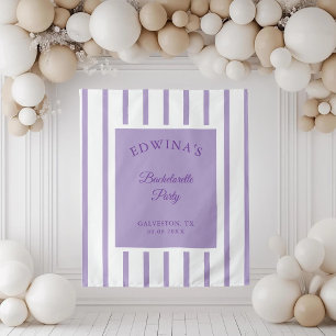 Personalised Bachelorette Coastal Party Decor Bach Tapestry