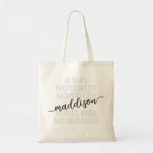 Personalised Bachelorette Custom  Tote Bag