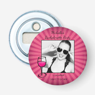 Personalised Bachelorette Frame Bottle Opener
