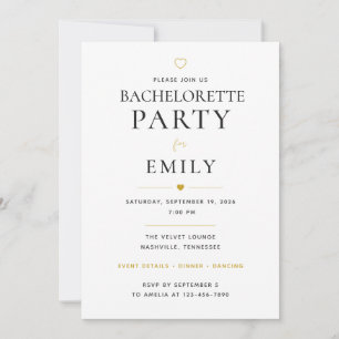 Personalised Bachelorette Party Invitation