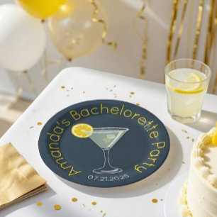 Personalised Bachelorette Party Paper Plate