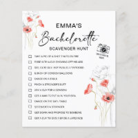 Personalised Bachelorette Scavenger Hunt