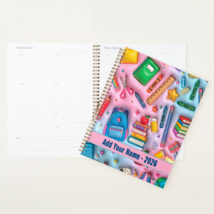 Personalised Back to School 2026 Planner