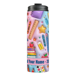 Personalised Back to School 2026 Thermal Tumbler