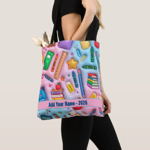 Personalised Back to School 2026 Tote Bag