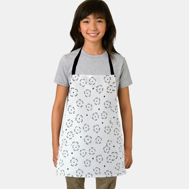 Personalised Back To School Essentials Apron (Insitu)