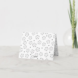 Personalised Back To School Essentials Note Card