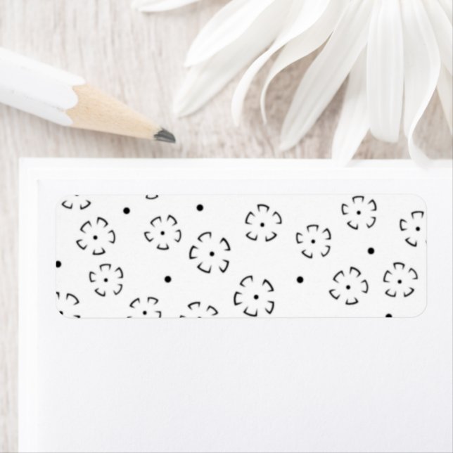 Personalised Back To School Essentials Return Address Label (Insitu)