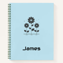 Personalised Back to School – Minimalist Floral 
