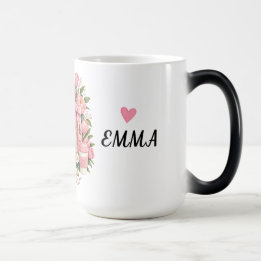 Personalised Back to School Mug | Custom Name Pink