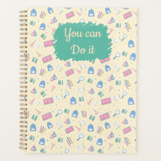 Personalised Back to School Notebook | Custom Name Planner