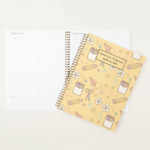 Personalised Back to School Planner for Kids 